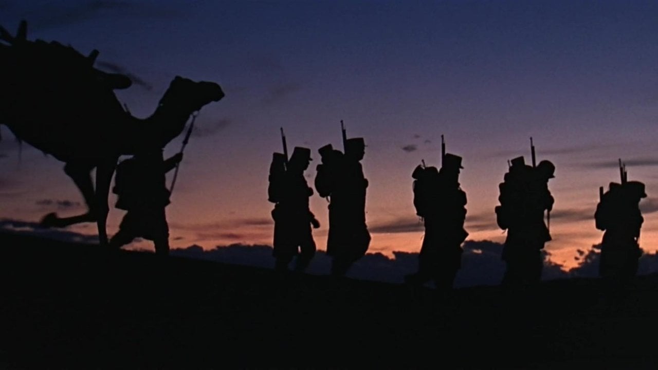 Drei Fremdenlegionäre Hintergrundbild