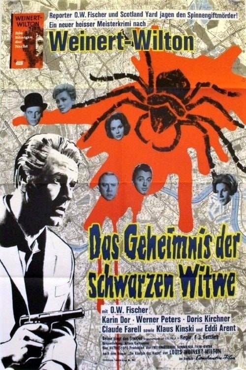 Das Geheimnis der schwarzen Witwe Filmplakat