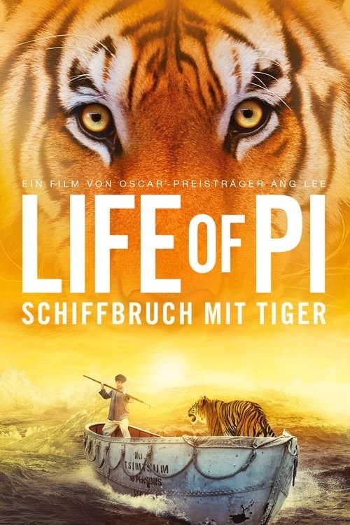 Life of Pi - Schiffbruch mit Tiger Filmplakat