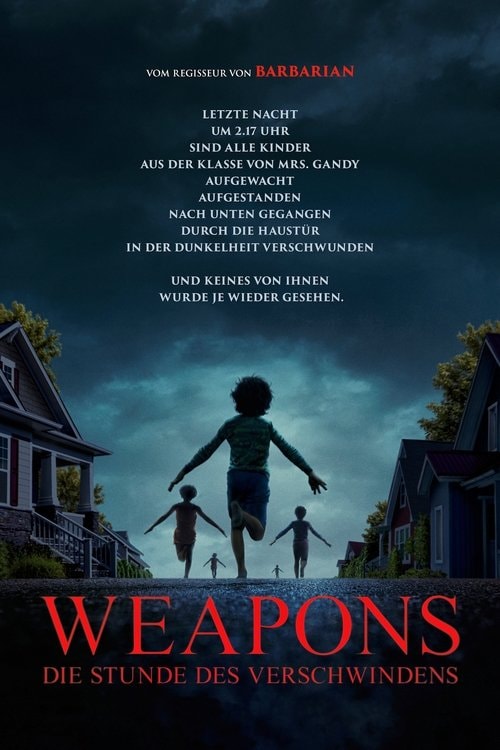 Weapons - Die Stunde des Verschwindens Filmplakat