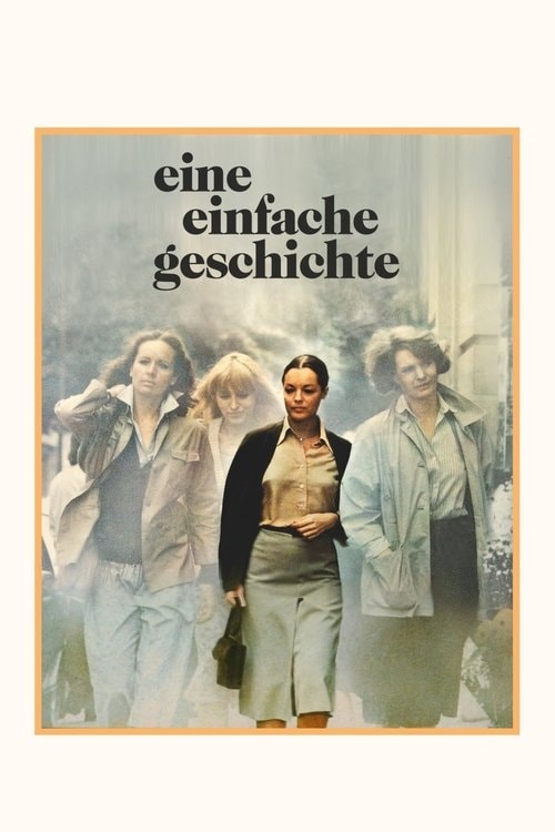 Eine einfache Geschichte Filmplakat