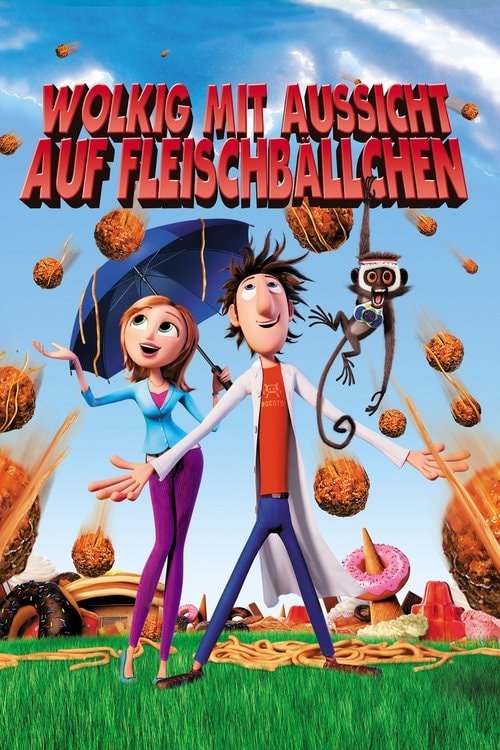Wolkig mit Aussicht auf Fleischbällchen Filmplakat