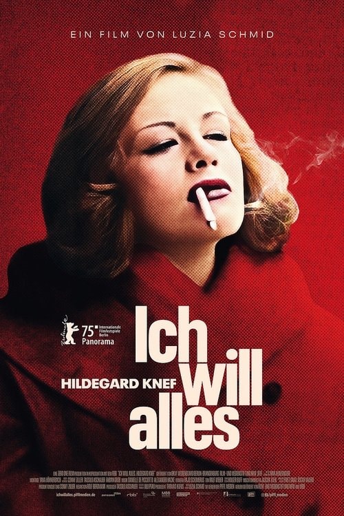 Ich will alles. Hildegard Knef Filmplakat