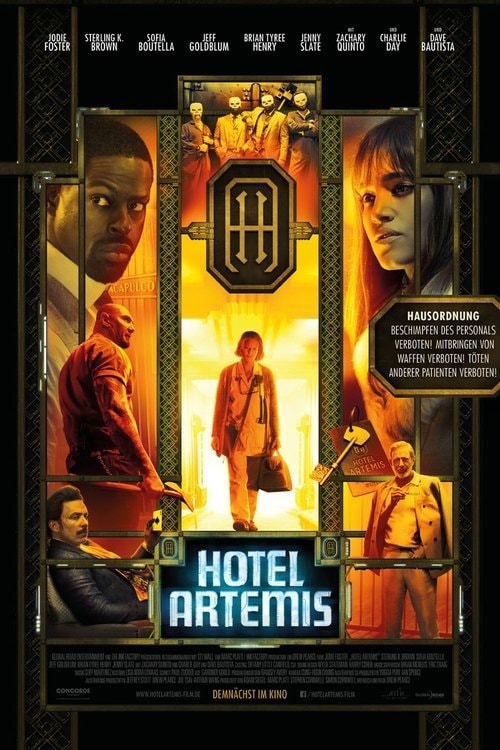 Hotel Artemis Filmplakat