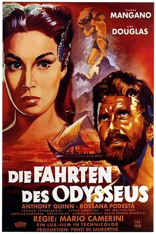 Die Fahrten des Odysseus Filmplakat